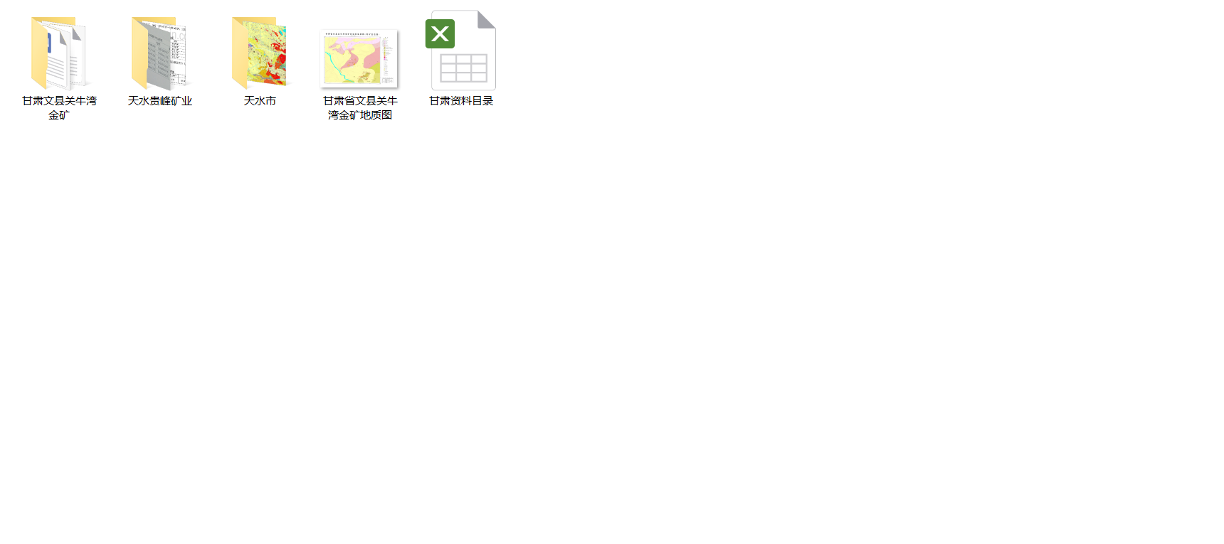 甘肅金礦預(yù)測